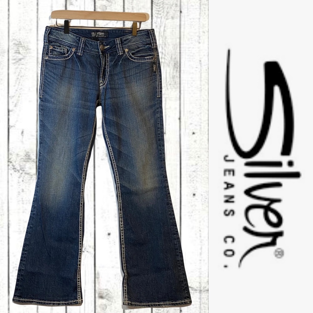 SILVER Jeans Women’s Size W30/L30 Denim Suki Bootcut Fit Stretch Mid Rise